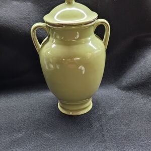 Elegant Green Ceramic Vase